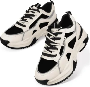 1Pair Womens Athletic Shoes Sneakers for Daily Commuting Sports Fitness and Hiking Comfortable Breathable Design Multi Occasion Versatile Gym Shoes for Women