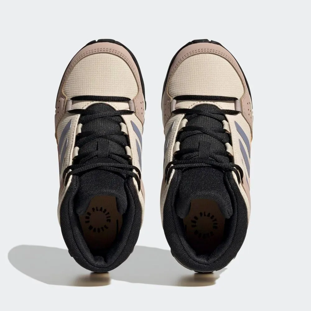 adidas Kids Boys Terrex Hyperhiker Hiking Hiking Sneakers Shoes - Beige