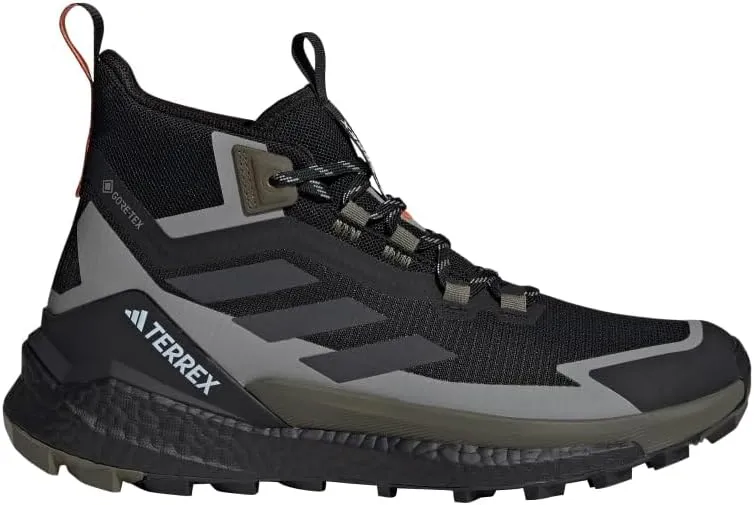 adidas Mens Terrex Free Hiker 2 GTX Hiking Hiking Sneakers Shoes - Black