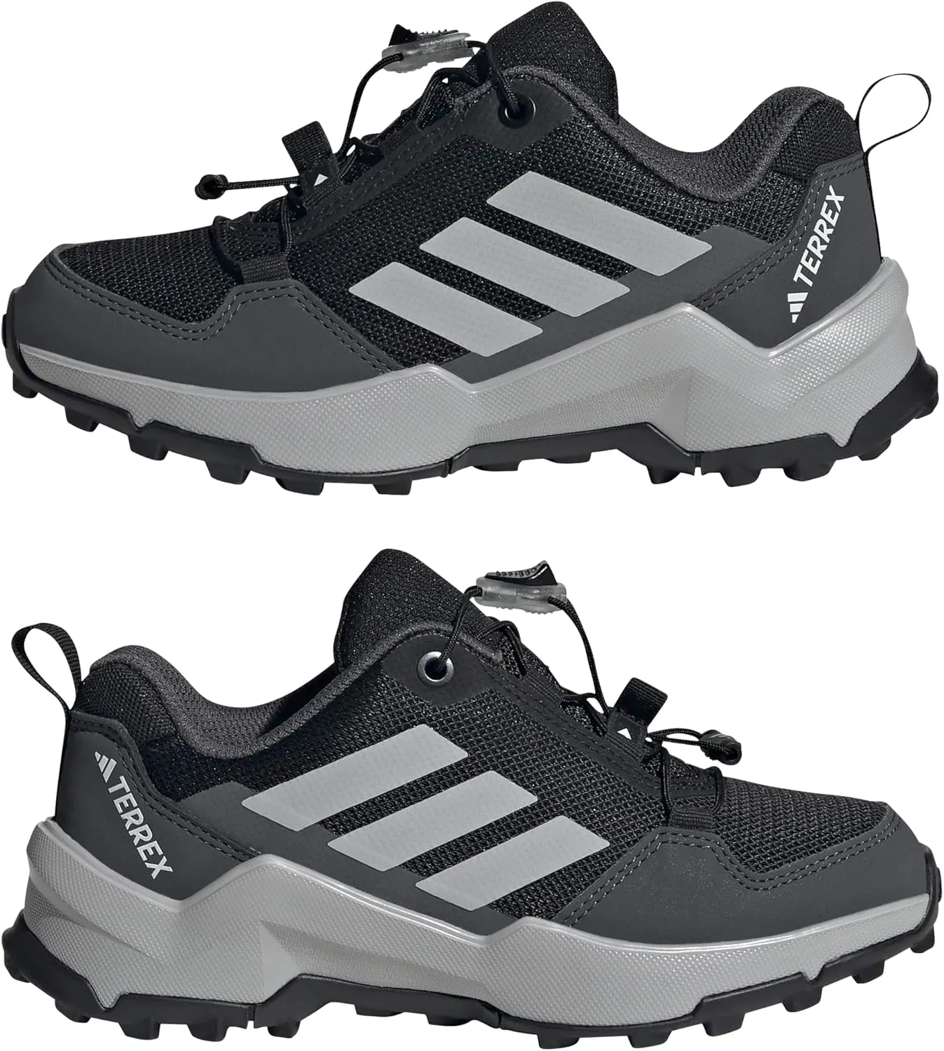 adidas Unisex Child Terrex Ax4s Speed Lacing Hiking Shoes Kids Hiking Shoes