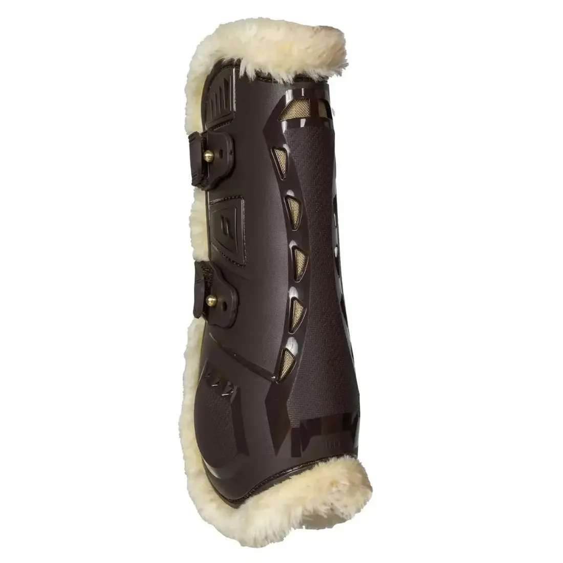 Airflow Jumping Tendon Boots with Faux Fur