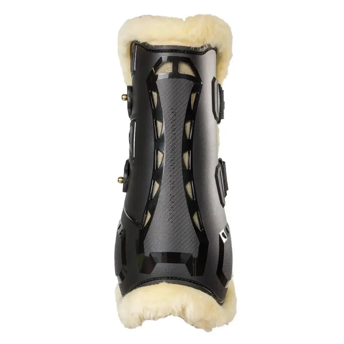 Airflow Jumping Tendon Boots with Faux Fur