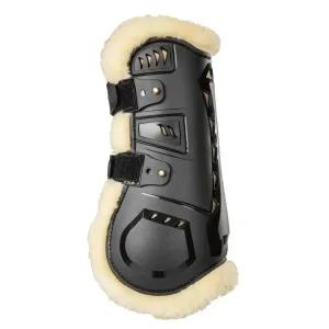 Airflow Jumping Tendon Boots with Faux Fur