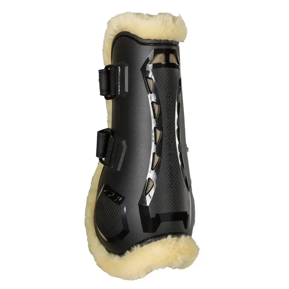 Airflow Jumping Tendon Boots with Faux Fur