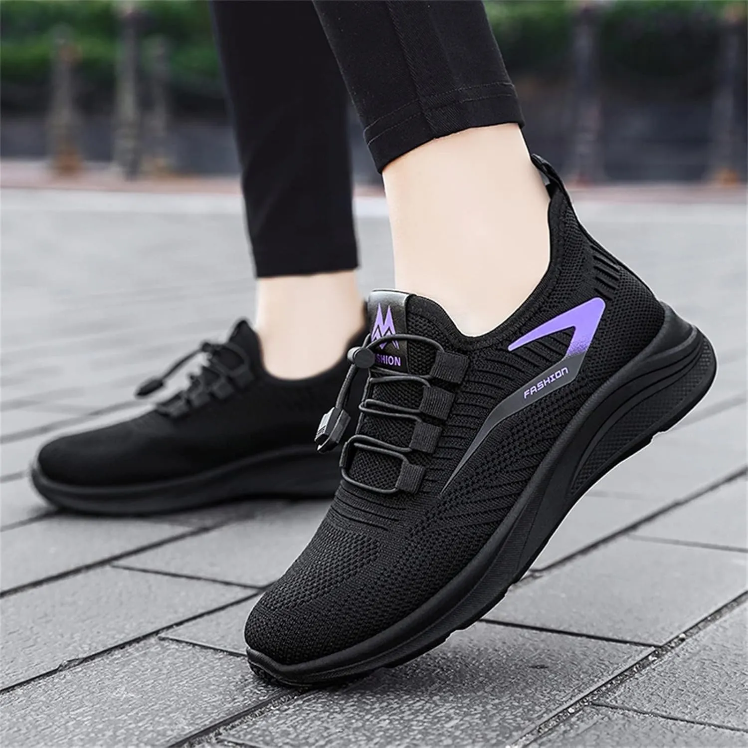 AMDBEL Fashion Sneakers for Women 2024, Womens Canvas Sneakers High Top Lace up Casual Walking Shoes Air Cushion Sneakers