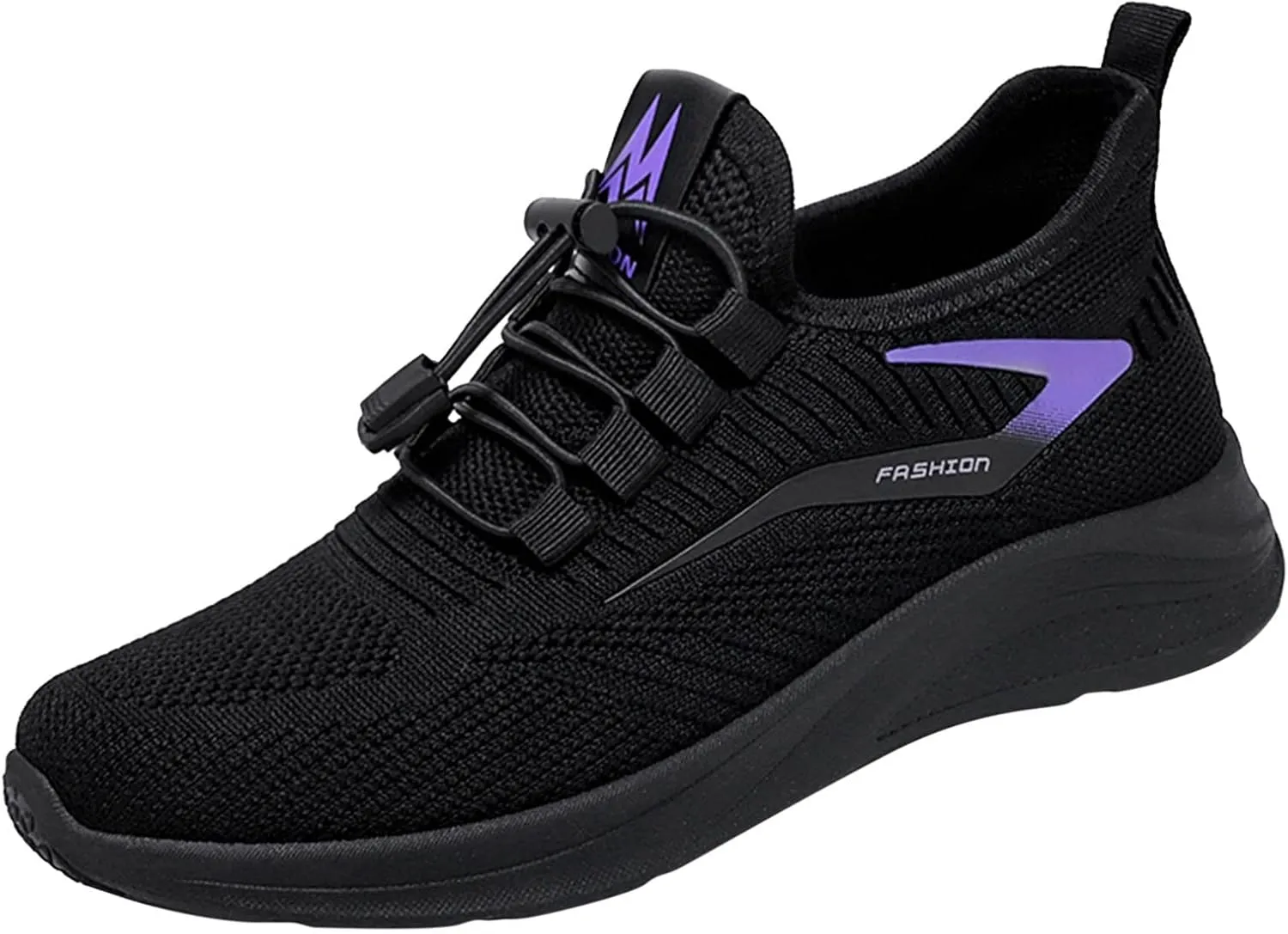 AMDBEL Fashion Sneakers for Women 2024, Womens Canvas Sneakers High Top Lace up Casual Walking Shoes Air Cushion Sneakers