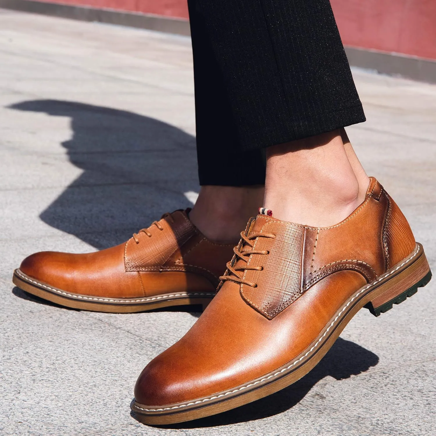 Arkbird Mens Dress Shoes Modern Oxford Leather Formal Shoe for Business and Derby Occasions