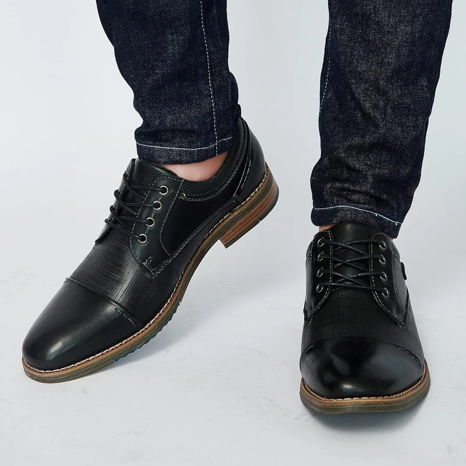 Arkbird Mens Dress Shoes Modern Oxford Leather Formal Shoe for Business and Derby Occasions