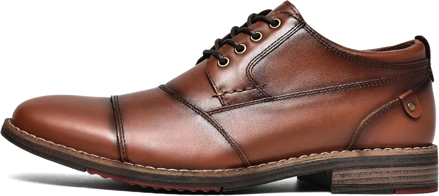 Arkbird Mens Dress Shoes Modern Oxford Leather Formal Shoe for Business and Derby Occasions