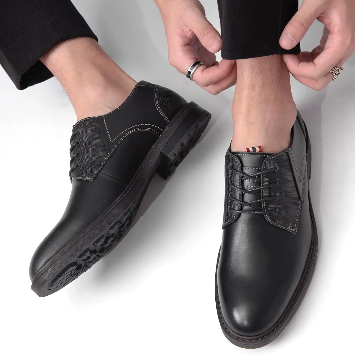 Arkbird Mens Dress Shoes Modern Oxford Leather Formal Shoe for Business and Derby Occasions