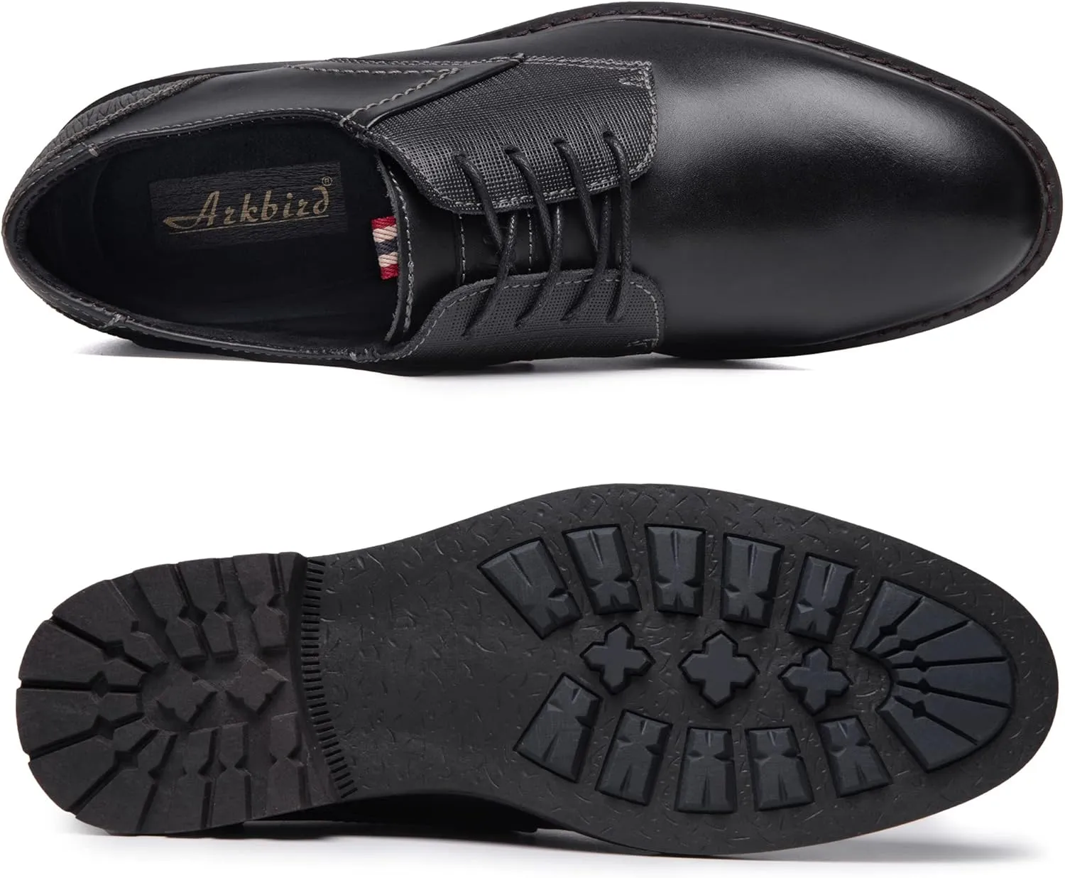 Arkbird Mens Dress Shoes Modern Oxford Leather Formal Shoe for Business and Derby Occasions