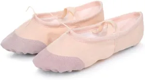 Ballet Women Canvas Dance Shoes Gymnastics Yoga Shoes Children Adult Soft Canvas Flats