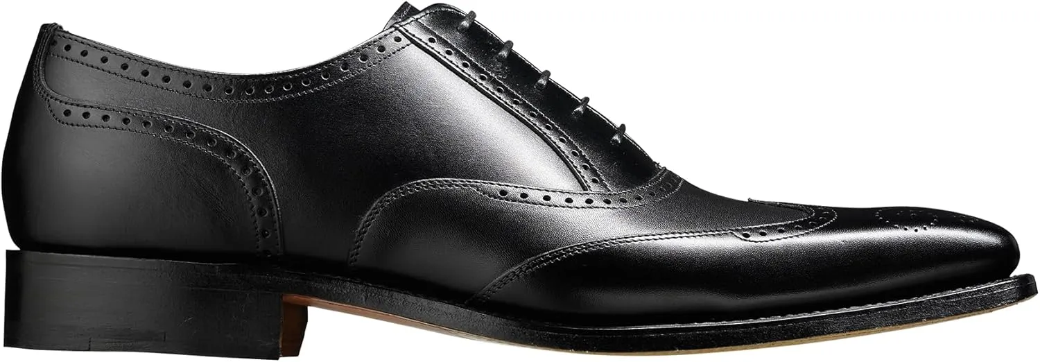 BARKER Johnny Men's Handmade Leather Brogue Oxford Shoes ?C Goodyear Welted, Full Leather Sole & Lining, Premium Formal Dress Shoes for Business & Weddings