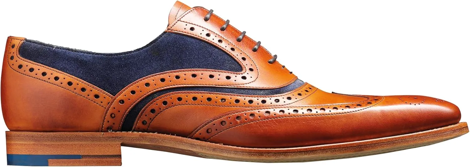BARKER McClean Men's Handmade Leather Oxford Dress Shoes ?C Goodyear Welted, Full Leather Sole, Premium Calf Leather ?C Formal & Business Wear
