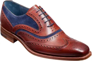 BARKER McClean Men's Handmade Leather Oxford Dress Shoes ?C Goodyear Welted, Full Leather Sole, Premium Calf Leather ?C Formal & Business Wear