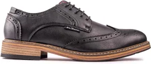 Ben Sherman Mens Triumph Brogue Shoes Black
