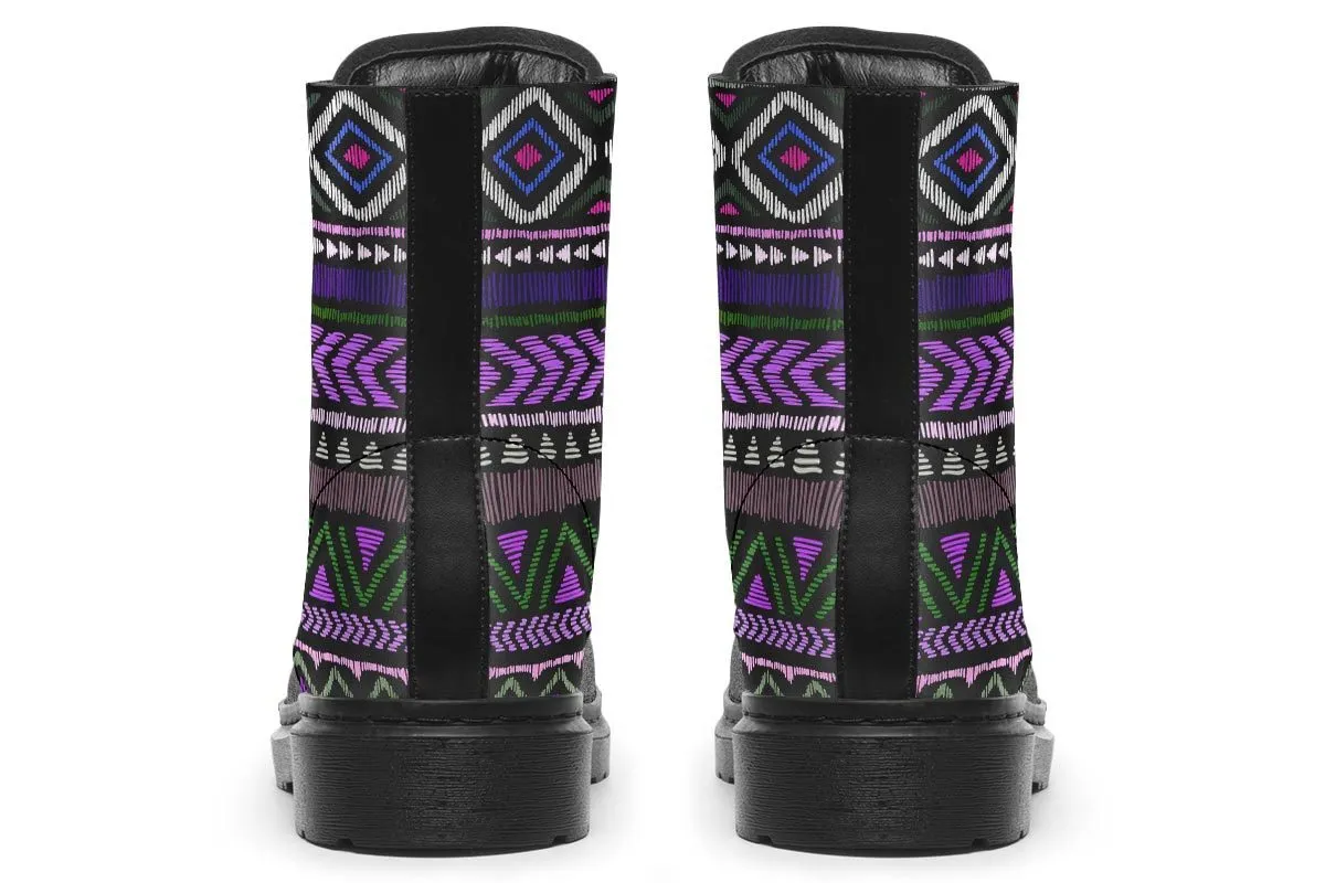 Bohemianism Purple Gray Lines