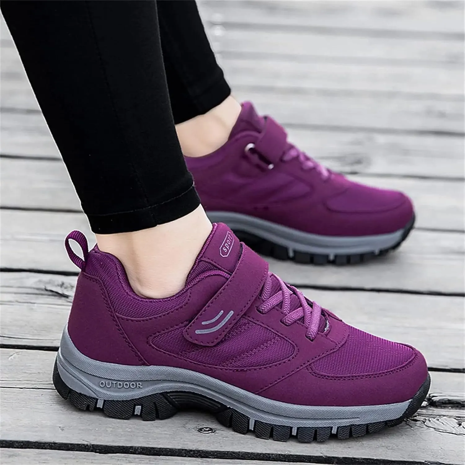 BORAMAX Running Shoes Women Tennis Shoes Waterproof Shoes Hiking Sneakers Outdoor Climbing Women's Boots Lightweight Sneaker