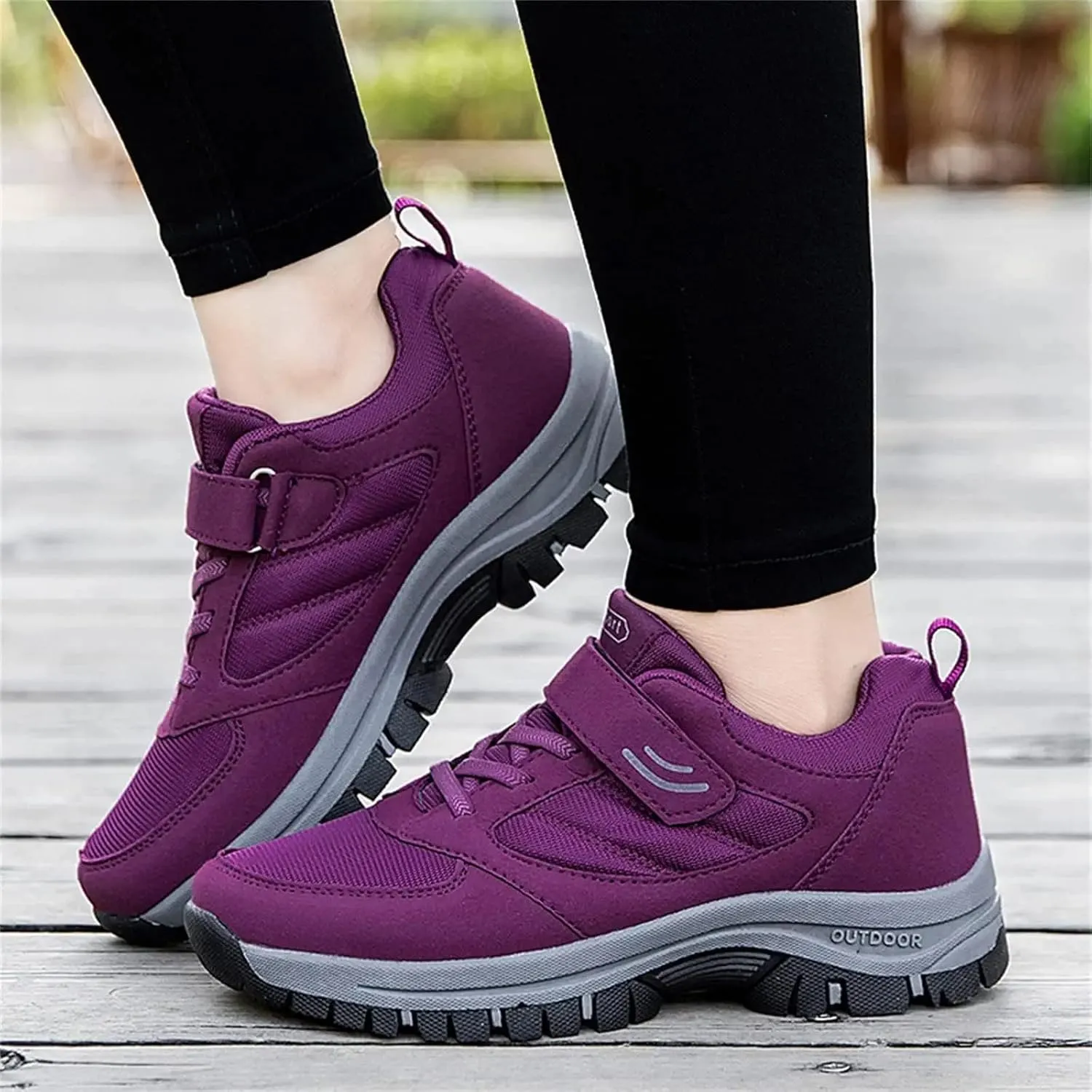 BORAMAX Running Shoes Women Tennis Shoes Waterproof Shoes Hiking Sneakers Outdoor Climbing Women's Boots Lightweight Sneaker