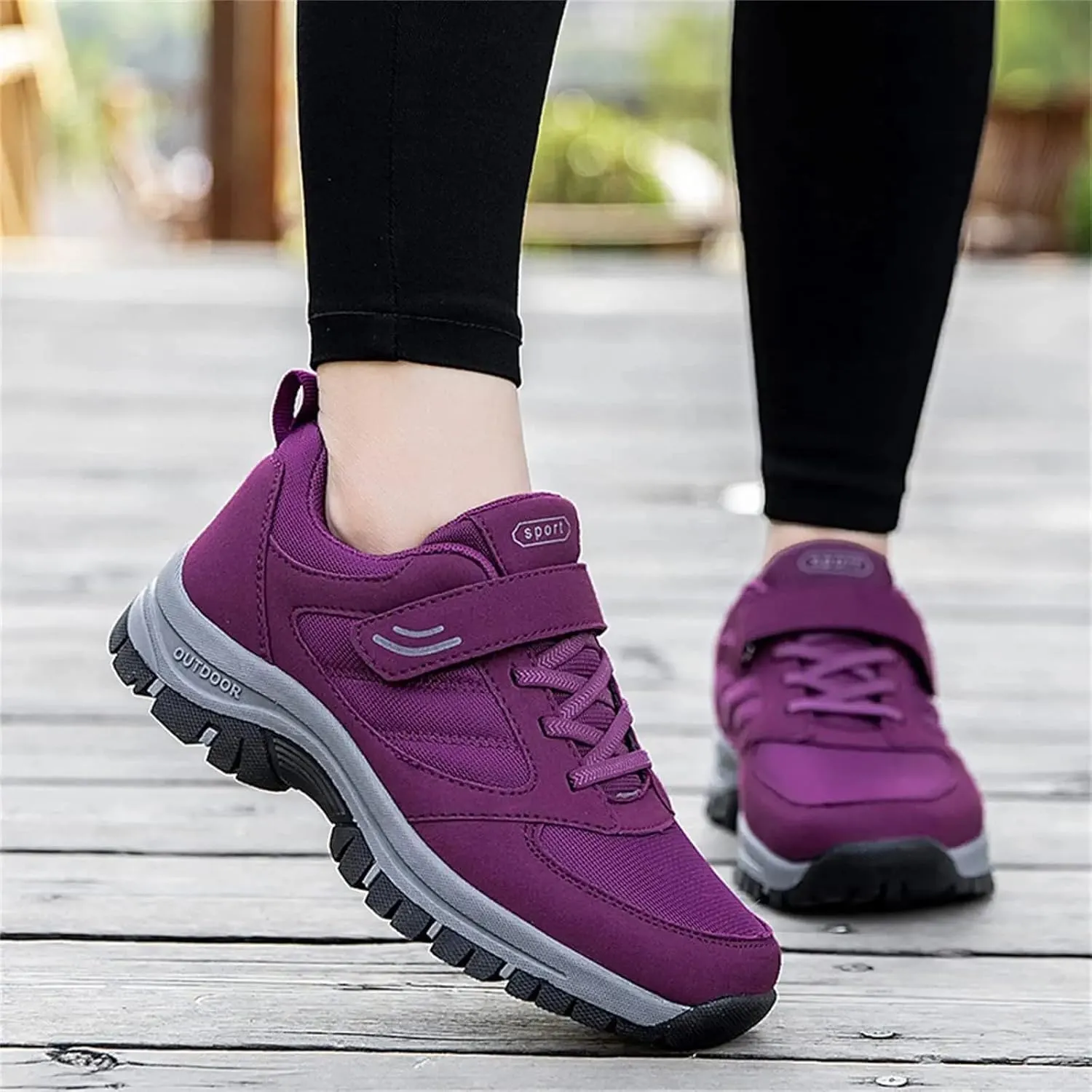 BORAMAX Running Shoes Women Tennis Shoes Waterproof Shoes Hiking Sneakers Outdoor Climbing Women's Boots Lightweight Sneaker