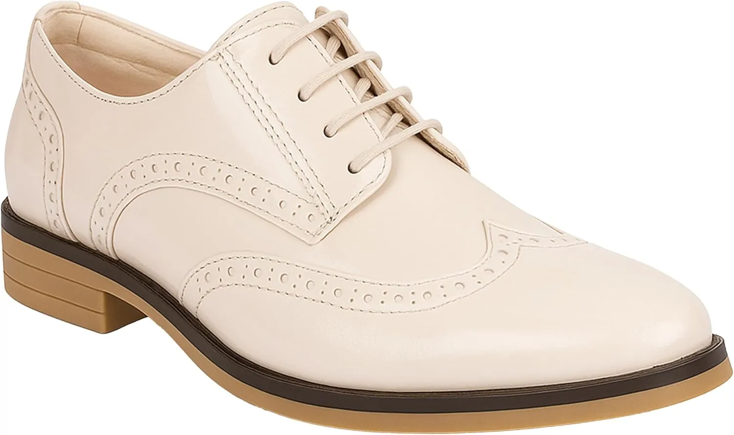 Boys?? Patent Derby Dress Shoes, Wingtip Brogue Lace-Up Wedding Prom Formal Footwear