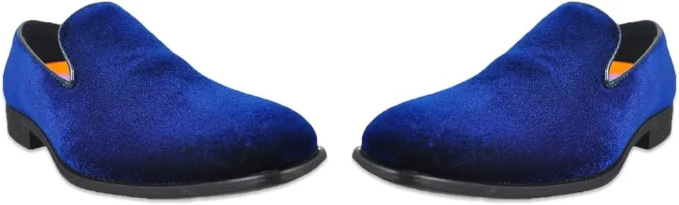 Boys' Velvet Slip-On Shoes