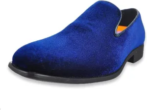 Boys' Velvet Slip-On Shoes