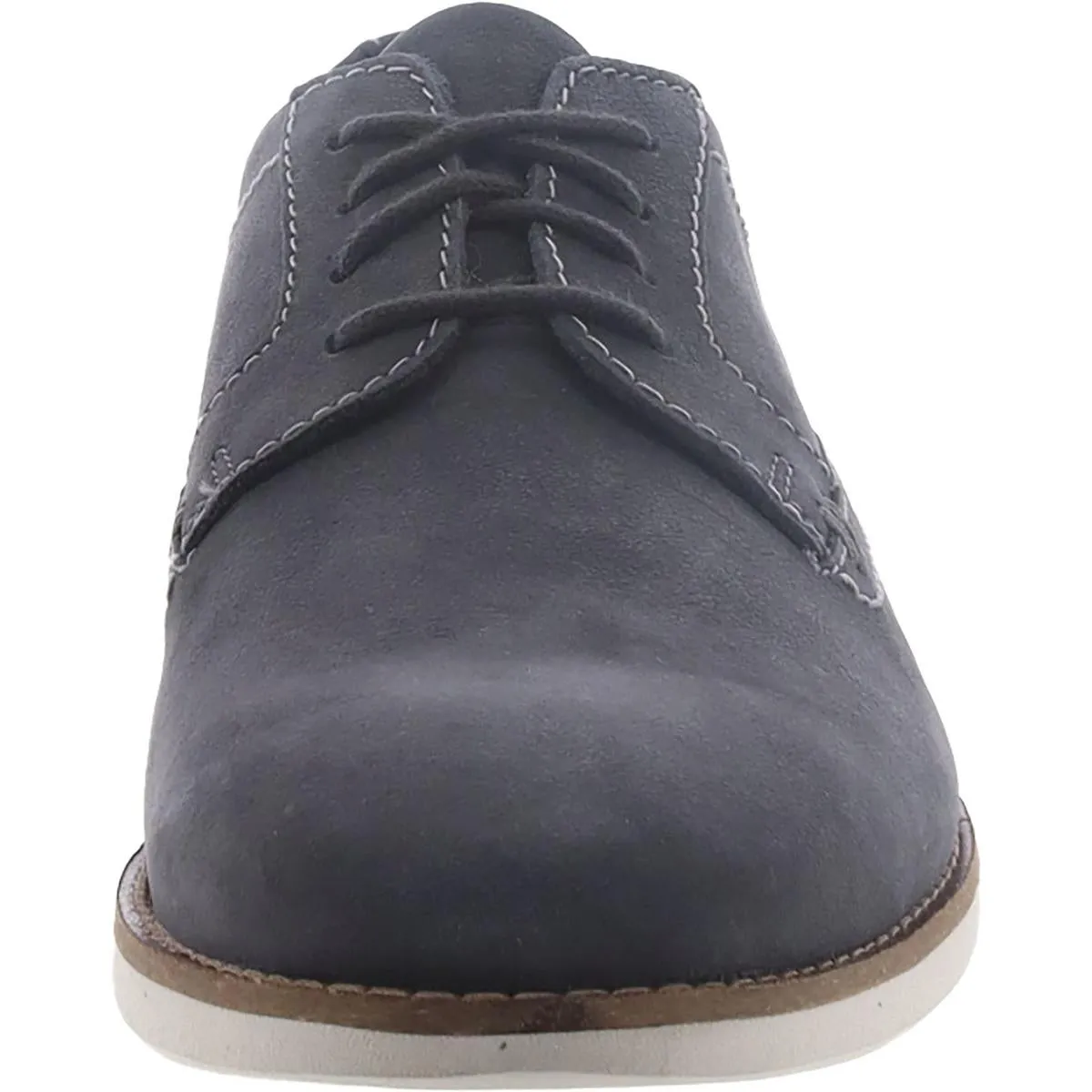 Clarks Mens Raharto Plain  Lace-Up Dressy Oxfords