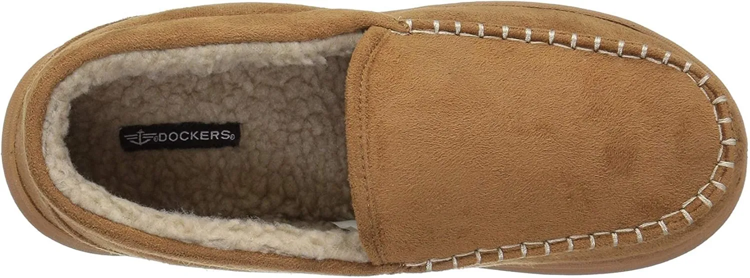 Dockers Men's Craig Ultra-Light Mid Moccasin Premium Slippers