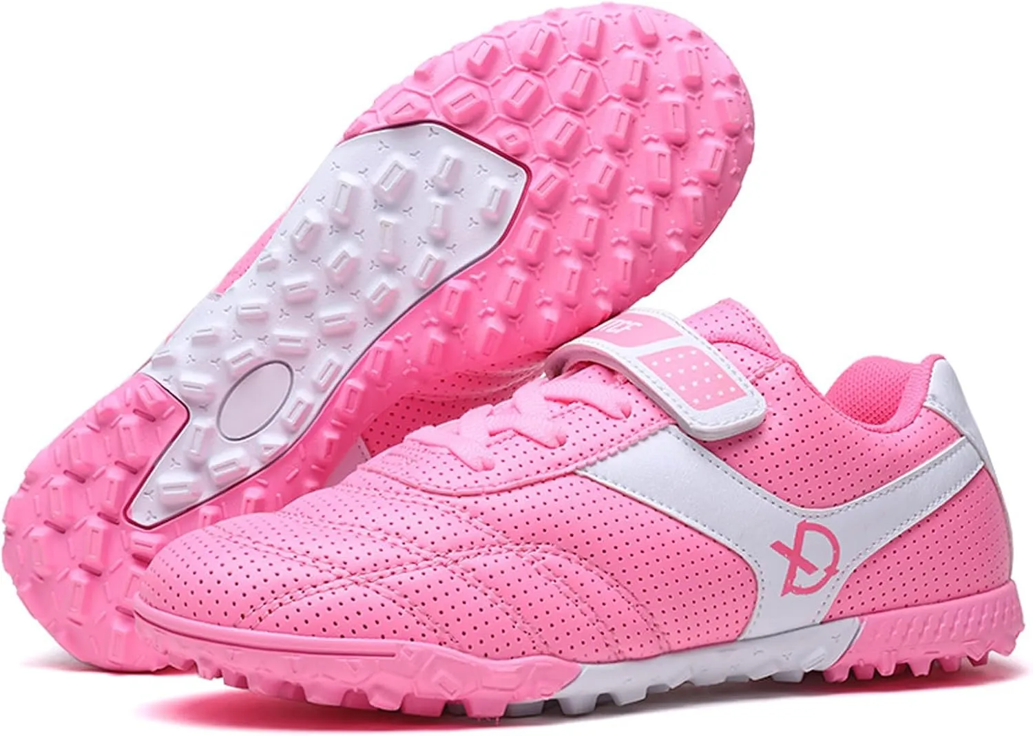 Eliogn Boys Girls AG/FG Soccer Shoes Outdoor Athletic Actual Combat Training Shoes Football Shoes for Kids (Little Kid/Big Kid)