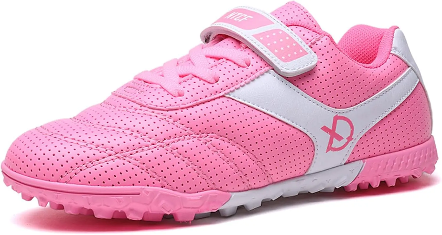Eliogn Boys Girls AG/FG Soccer Shoes Outdoor Athletic Actual Combat Training Shoes Football Shoes for Kids (Little Kid/Big Kid)