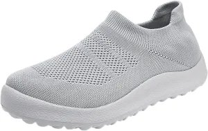 Extra Wide Women Walking Sneakers Size 8 X Wide Zapatos De Mujer para Caminar Suave Y Comodos Platform Slip On Sneakers for Women Fashion Womens Running Shoes Wide Width Women's Slip On Shoes Size 7