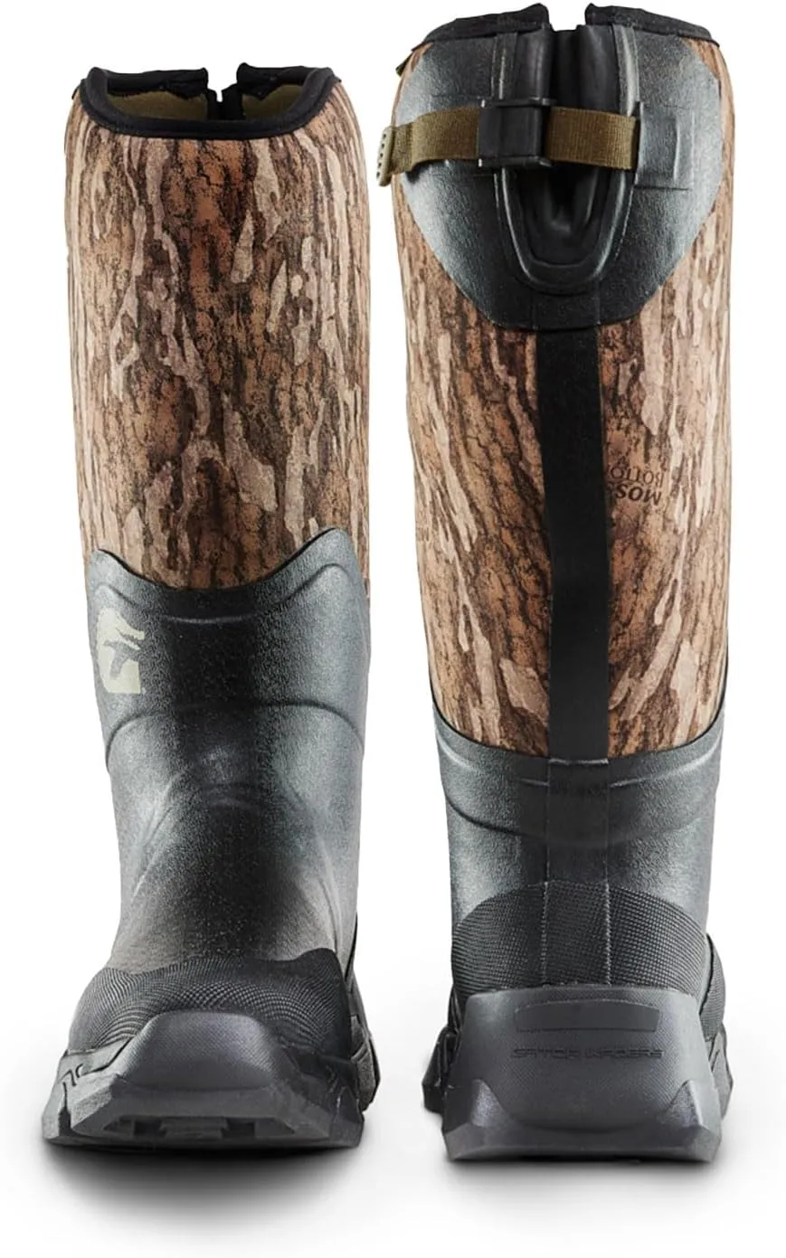 Gator Waders Men's Omega Hunting Durable Lightweight Insulated Boots with Calf Adjustable Gusset & Warm Fleece Lining