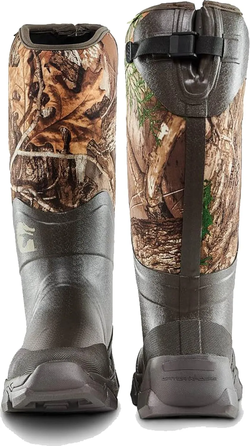Gator Waders Men's Omega Hunting Durable Lightweight Insulated Boots with Calf Adjustable Gusset & Warm Fleece Lining