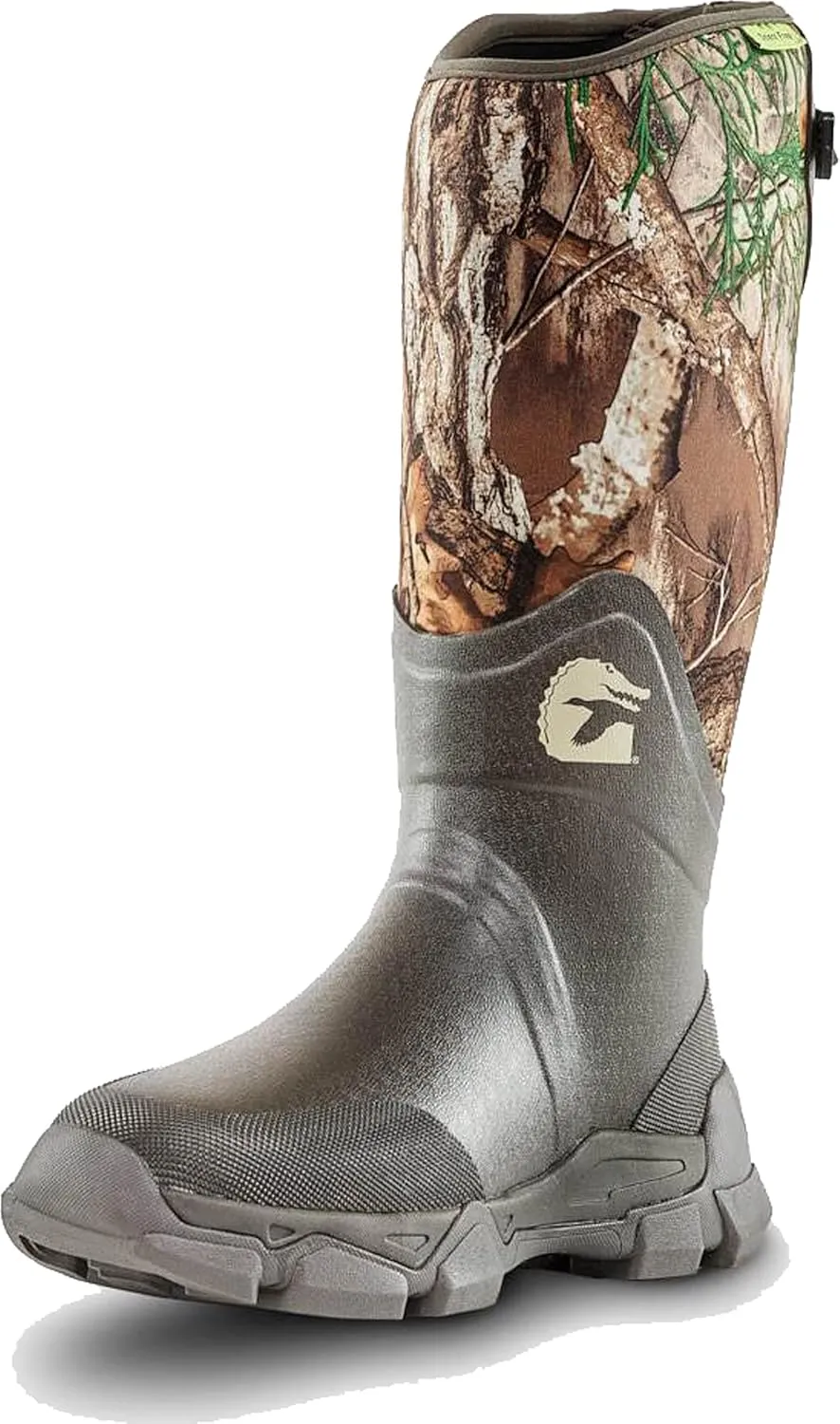 Gator Waders Men's Omega Hunting Durable Lightweight Insulated Boots with Calf Adjustable Gusset & Warm Fleece Lining