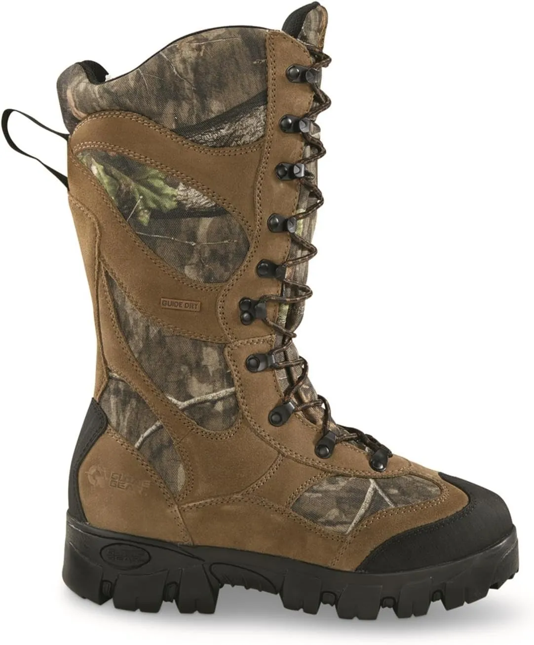 Guide Gear Giant Timber II Mens Waterproof Hunting Boots Insulated, Lace Up Hiking Shoes, 1400 Gram