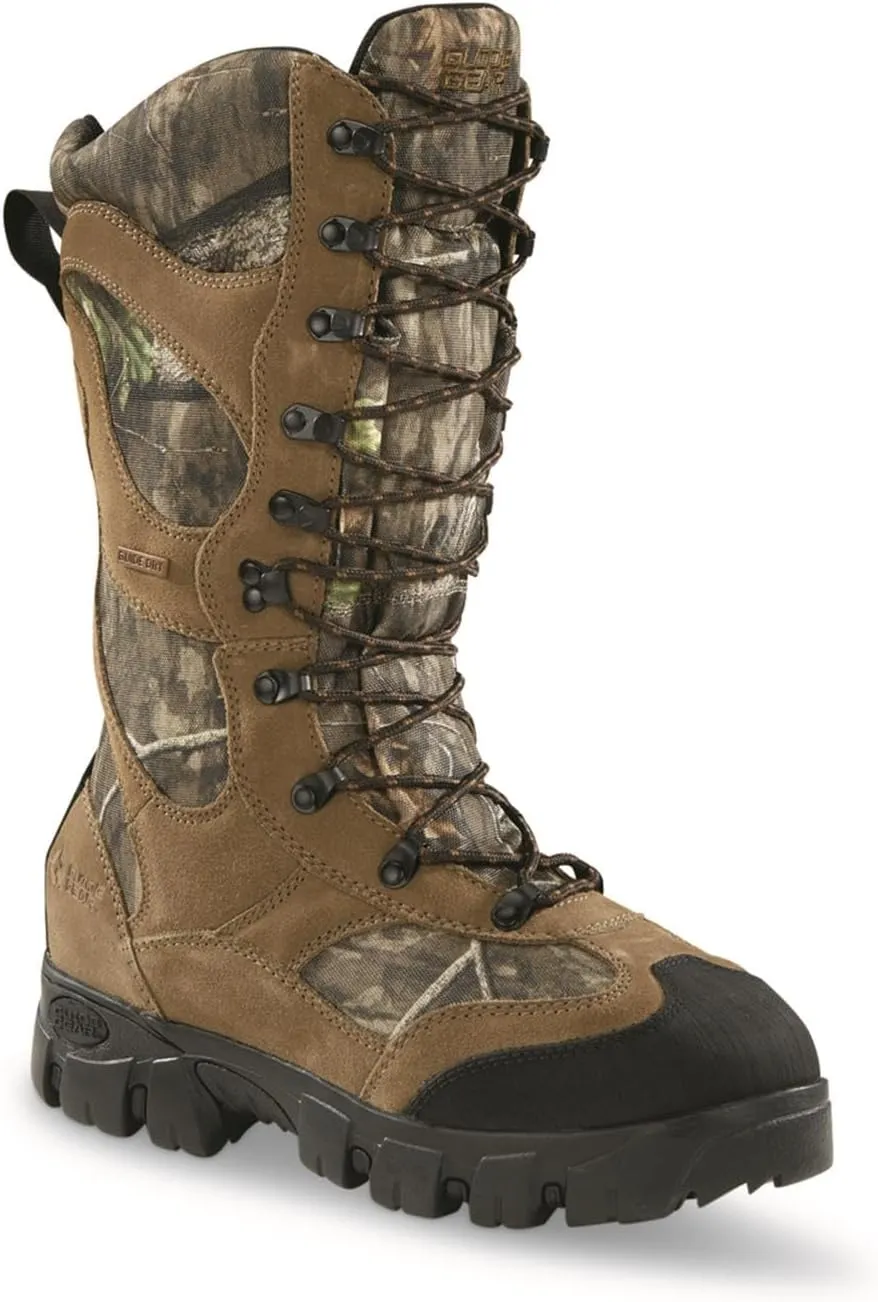 Guide Gear Giant Timber II Mens Waterproof Hunting Boots Insulated, Lace Up Hiking Shoes, 1400 Gram