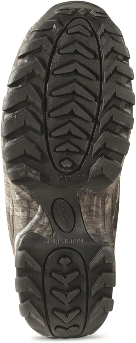 Guidelight 8" Waterproof Hunting Boots; for Men, Hiking, Climbing, Hunting Lace-Up Shoes with Thick Rubber Sole