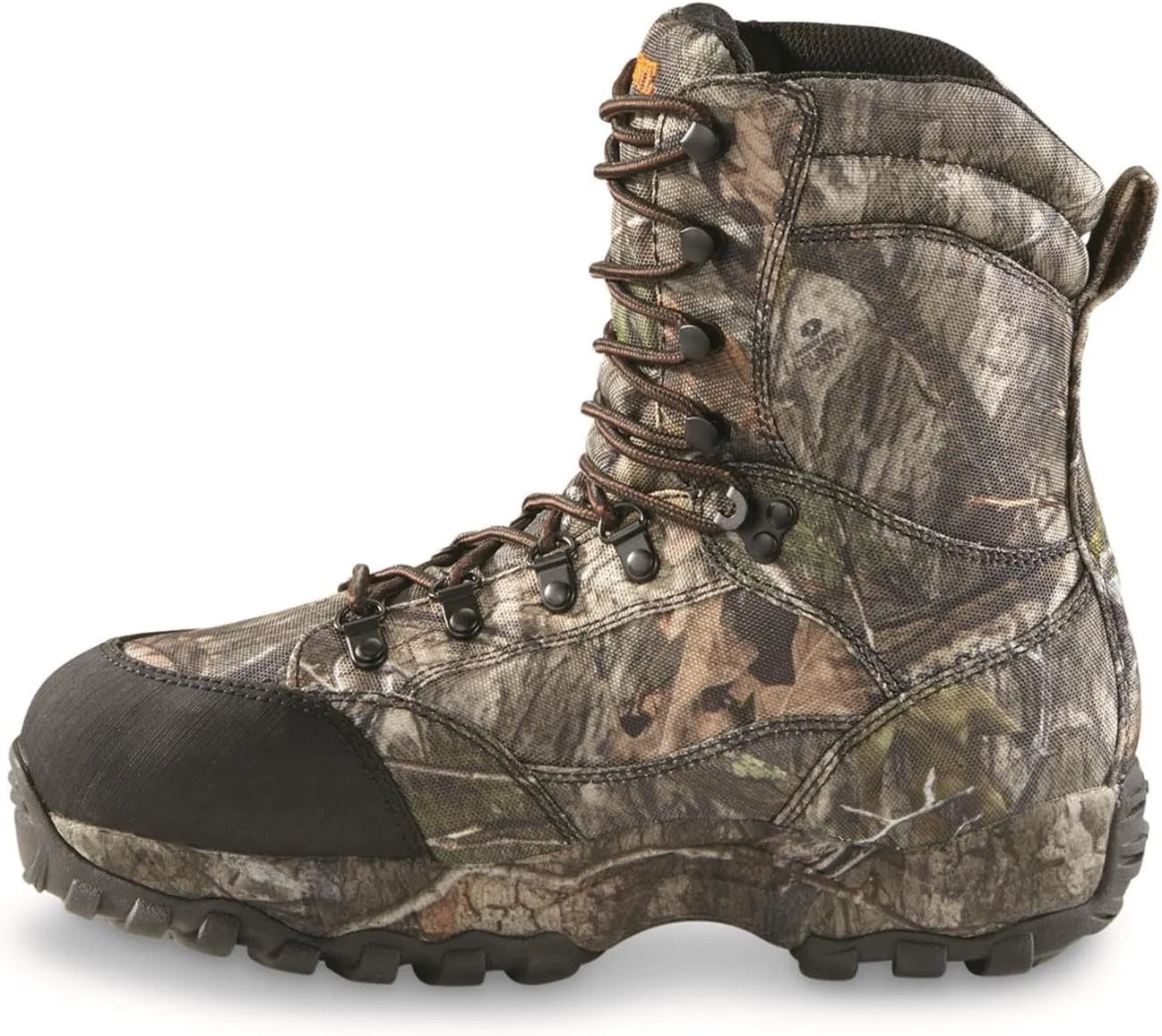 Guidelight 8" Waterproof Hunting Boots; for Men, Hiking, Climbing, Hunting Lace-Up Shoes with Thick Rubber Sole