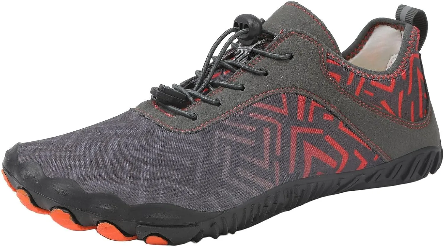 Hiking Footwear Barefoot Mens Womens Hike Barefoot Grounded Shoes Pro Barefoot Shoes with Wide Toe Box Healthy and Non-Slip Breathable Barefoot Shoes Outdoor Barefoot Sneakers Trail Hiking Shoe