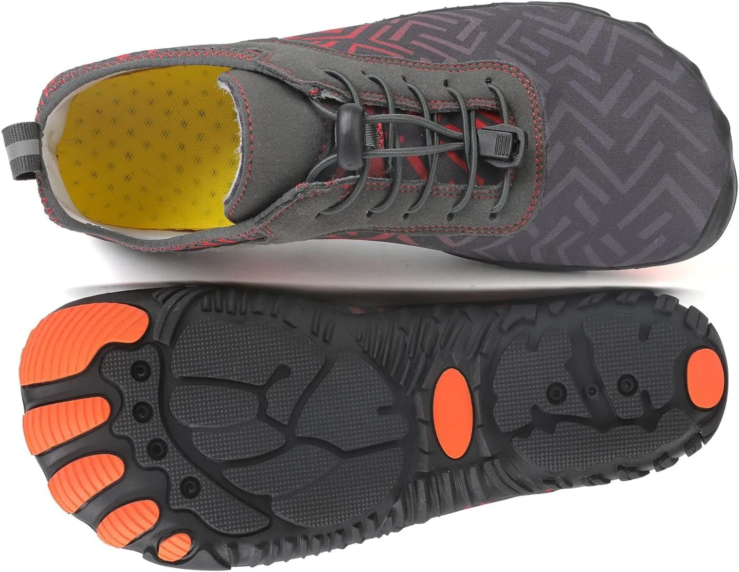 Hiking Footwear Barefoot Mens Womens Hike Barefoot Grounded Shoes Pro Barefoot Shoes with Wide Toe Box Healthy and Non-Slip Breathable Barefoot Shoes Outdoor Barefoot Sneakers Trail Hiking Shoe