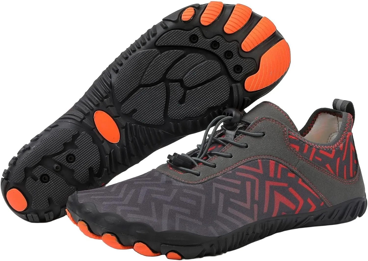 Hiking Footwear Barefoot Mens Womens Hike Barefoot Grounded Shoes Pro Barefoot Shoes with Wide Toe Box Healthy and Non-Slip Breathable Barefoot Shoes Outdoor Barefoot Sneakers Trail Hiking Shoe