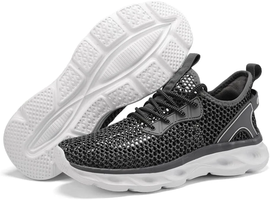 Hiking Shoes Men Lightweight Breathable Net Surface Anti Slip Outdoor Travel Shoes Trailing Trekking Camping Walking