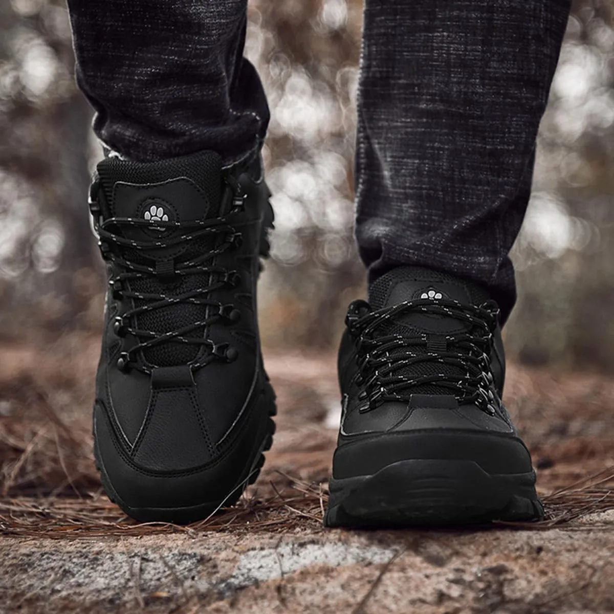 Hiking Shoes Mens Waterproof Mountain Trekking Shoes Men Breathable Walking Shoes Outdoor Sports Running Camping Climbing