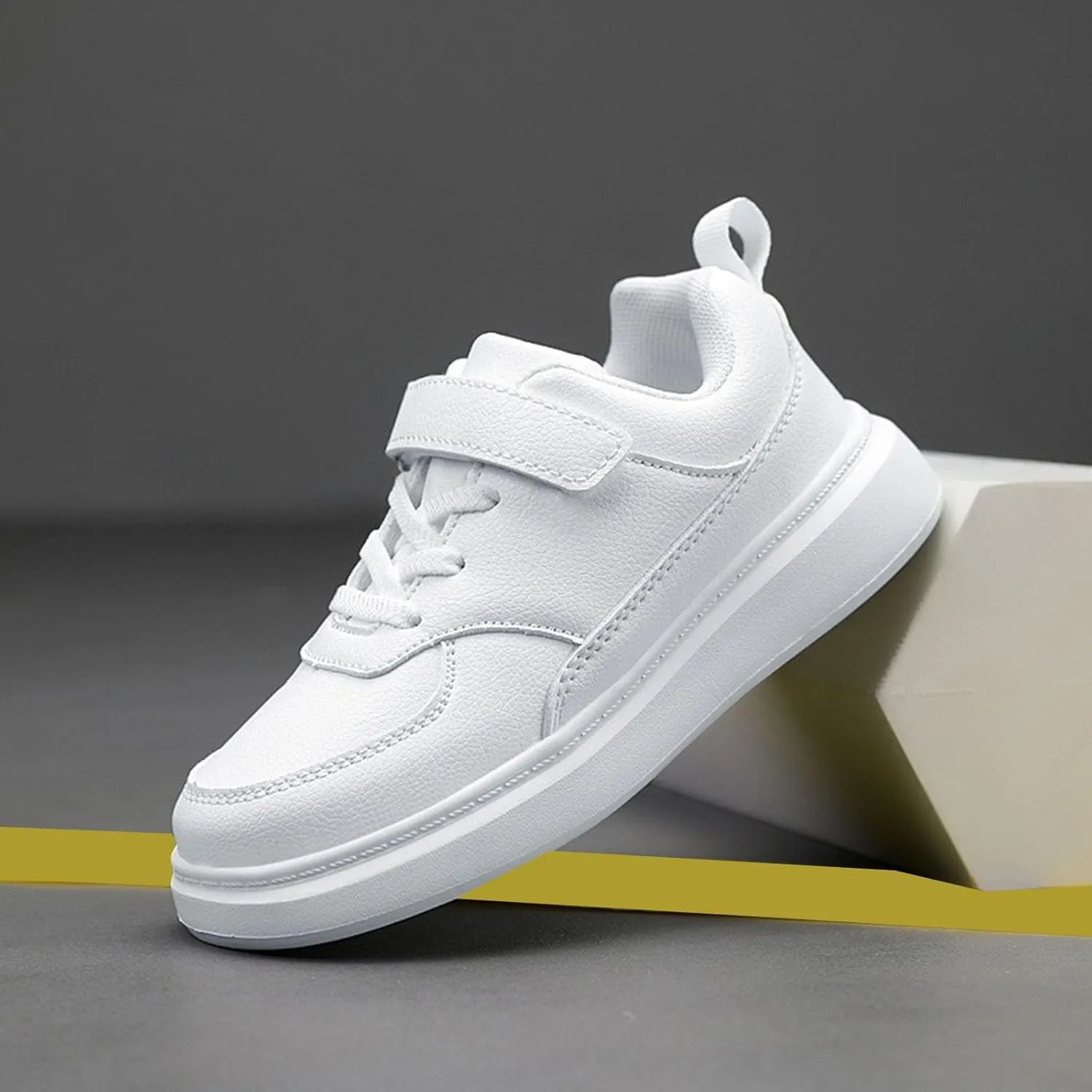 IWIHMIV Girls' Athletic Shoes Toddler Sneaker Boys Girls Tennis Shoes Kids Lightweight Sneakers Sports Running Shoes for Toddler
