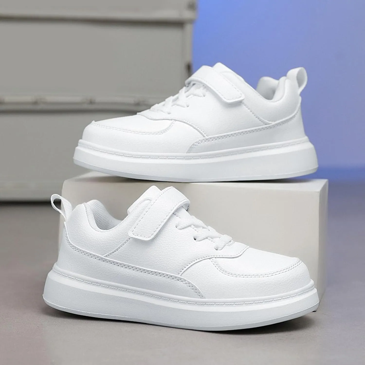 IWIHMIV Girls' Athletic Shoes Toddler Sneaker Boys Girls Tennis Shoes Kids Lightweight Sneakers Sports Running Shoes for Toddler