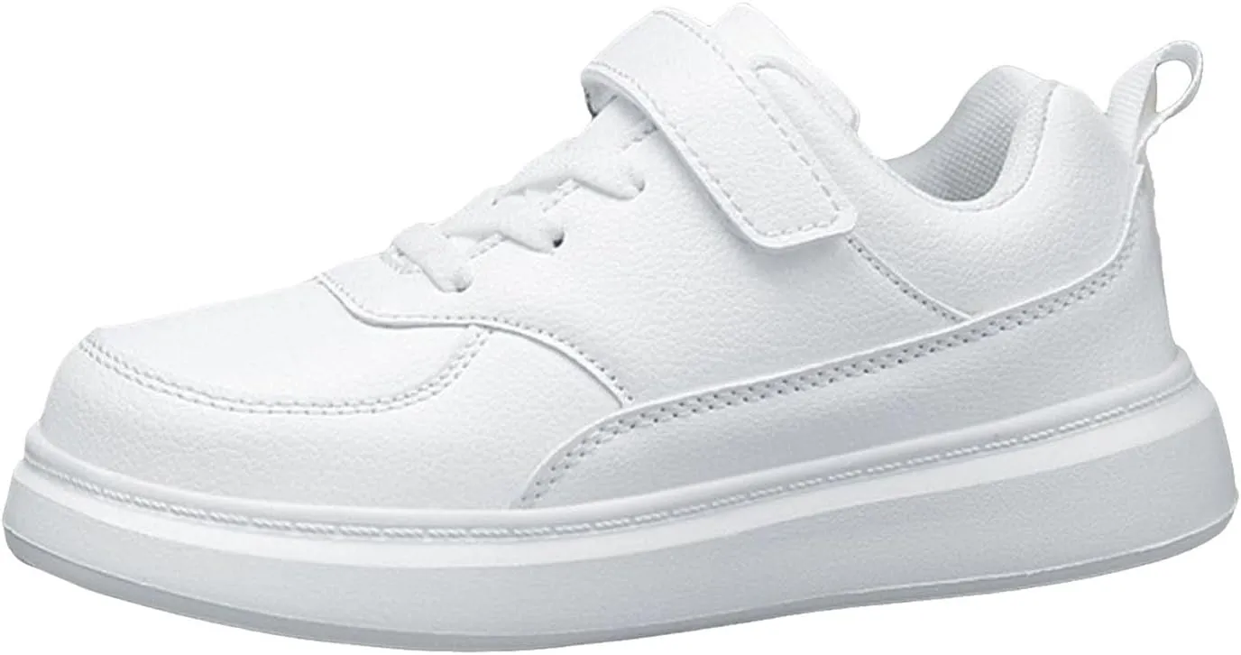 IWIHMIV Girls' Athletic Shoes Toddler Sneaker Boys Girls Tennis Shoes Kids Lightweight Sneakers Sports Running Shoes for Toddler