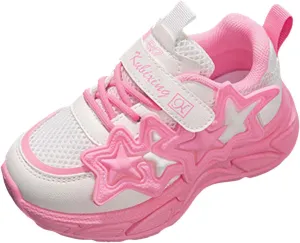 IWIHMIV Kids Slip On Sneakers Breathable Boys Girls Shoes Kids Slip on Tennis Running Athletic Sports Sneakers for Little Kid