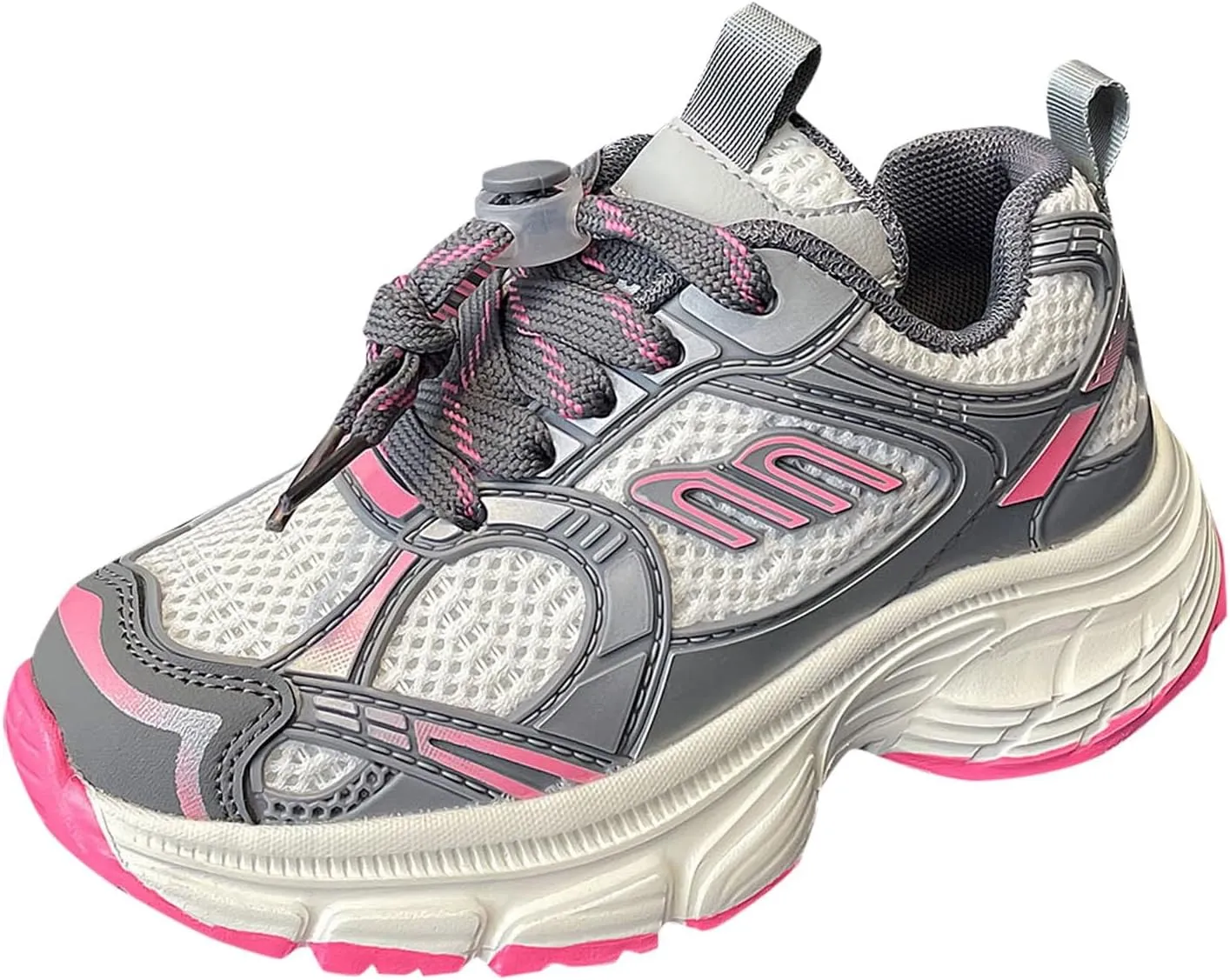 IWIHMIV Kids Walking Shoes Lightweight Breathable Sneakers Slip-on Comfortable Causal Running Tennis Shoes for Boys Girls