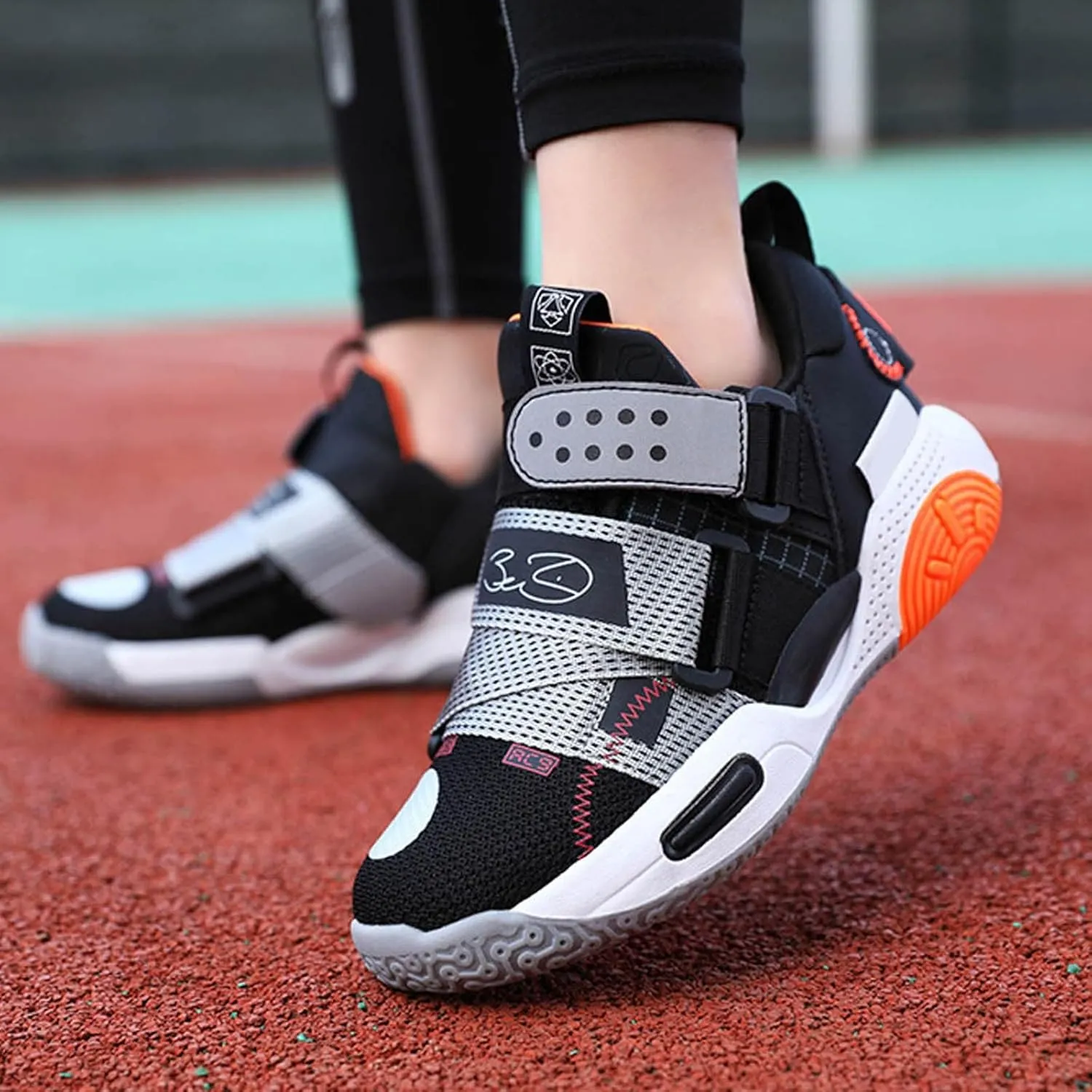 IWIHMIV Toddler Tennis Shoes Boys Lightweight Breathable Sport Shoes Girls Slip On Running Sneakers